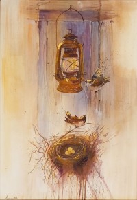 Sumbel Sajid, 20 x 28 inch,  Watercolor on Paper, Cityscape Painting, AC-SUSJ-009